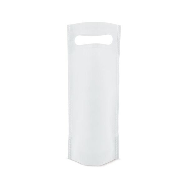 Flaschen Geschenktasche mit Griffloch 10x25x8cm