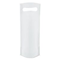 Flaschen Geschenktasche mit Griffloch 10x25x8cm