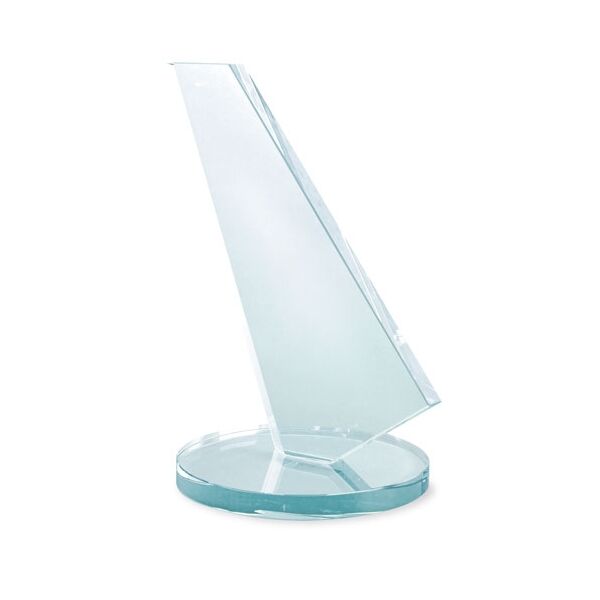 Glas Trophäe "Segelboot"