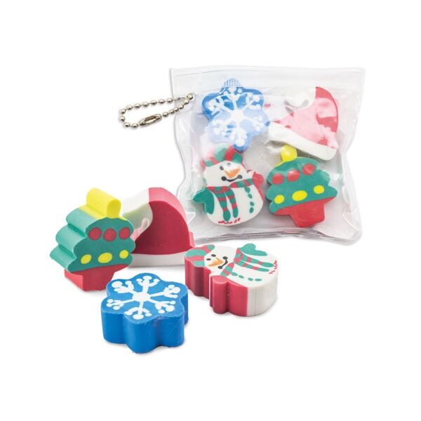 Radiergummi-Set "Weihnachten"