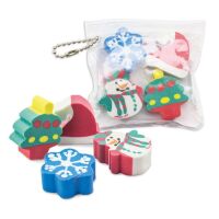 Radiergummi-Set "Weihnachten"