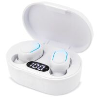 Bluetooth Ohrhörer mit Ladestand Anzeige...