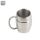 Edelstahl Becher 0,22l