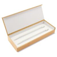 Bambus Schreibgeräte 2er Geschenkbox
