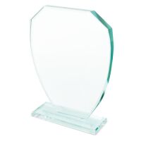 Glastrophäe "Pokal" klein 15x21cm