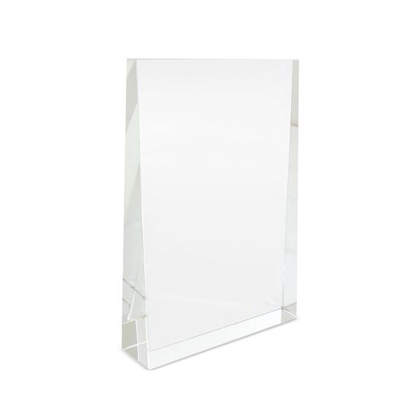 Glas Trophäe "Tafel" hoch