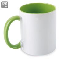 Keramiktasse "DuoColour" 330ml (gr&uuml;n)