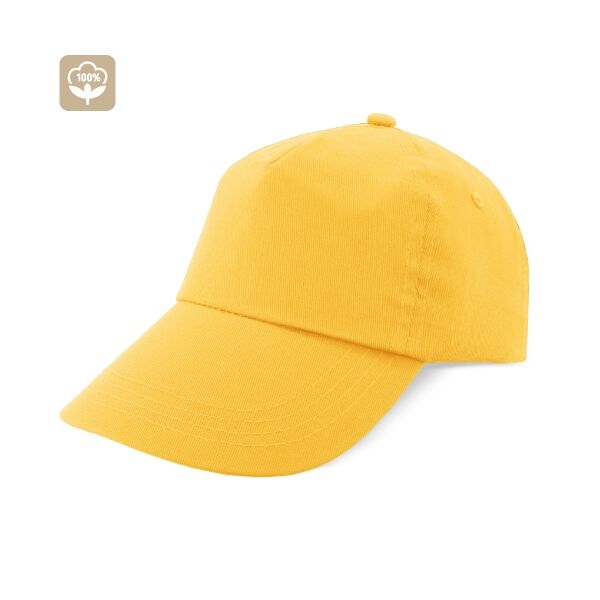 5 Panel Baseballkappe (gelb)