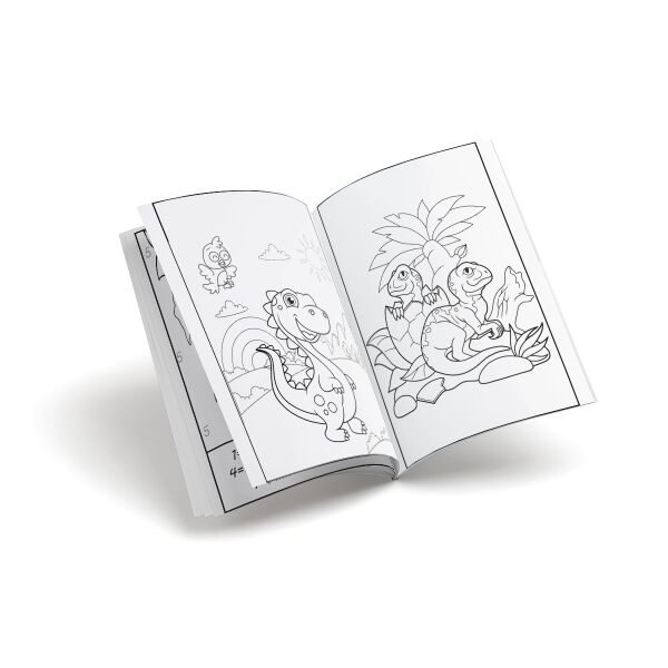 Malbuch Kunterbunte Tierwelt