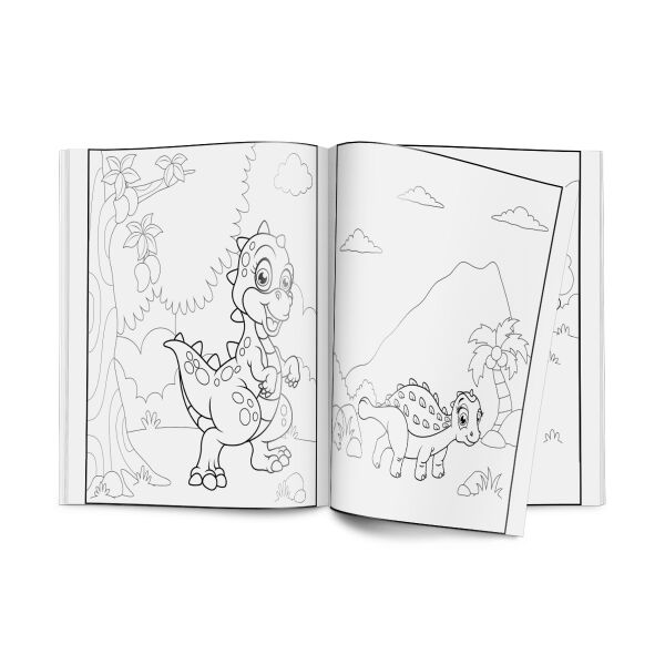 Malbuch Kunterbunte Tierwelt