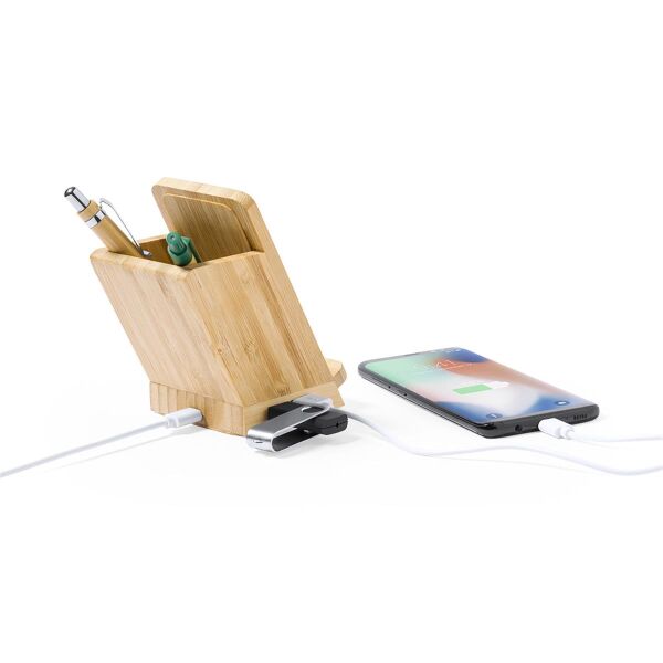 Stifte- und Smartphonehalter Charger "Natureline"