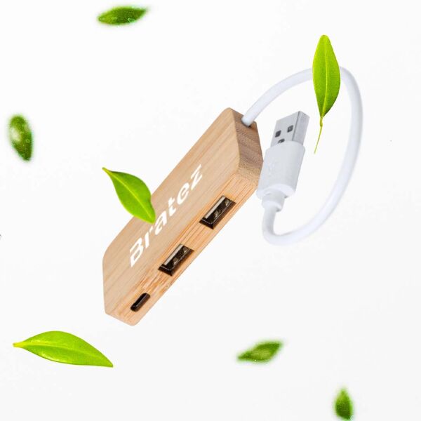 USB Hub "Natureline" rechteckig