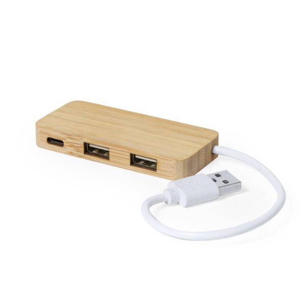 USB Hub "Natureline" rechteckig
