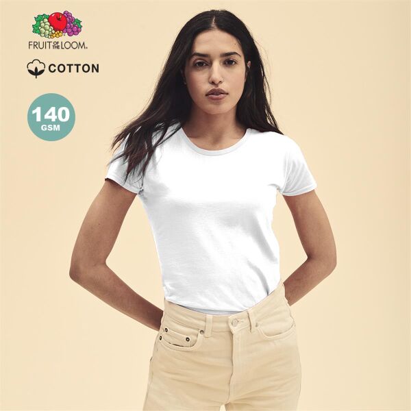 Frauen Weiß T-Shirt Iconic