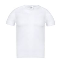 Erwachsene Weiß T-Shirt Iconic V-Neck