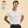 Erwachsene Weiß T-Shirt Iconic V-Neck