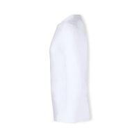 Erwachsene Weiß T-Shirt Iconic Long Sleeve T