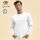 Erwachsene Weiß T-Shirt Iconic Long Sleeve T