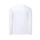 Erwachsene Weiß T-Shirt Iconic Long Sleeve T