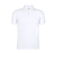 Erwachsene Wei&szlig; Polo-Shirt Original