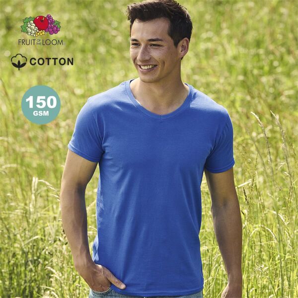 Erwachsene Farbe T-Shirt Iconic V-Neck