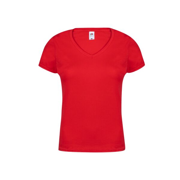 Frauen Farbe T-Shirt Iconic V-Neck