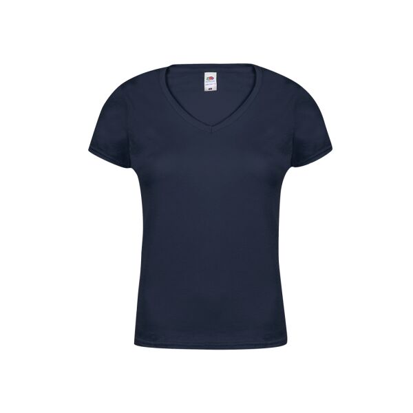Frauen Farbe T-Shirt Iconic V-Neck