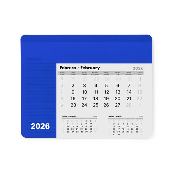 Mauspad Kalender Rendux
