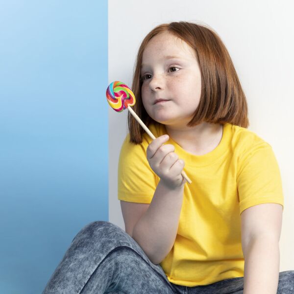 Kinder Farbe T-Shirt Hecom
