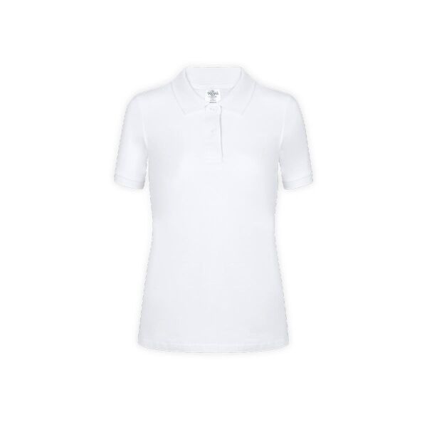 Frauen Weiß Polo-Shirt "keya" WPS180