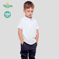Kinder Wei&szlig; Polo-Shirt "keya" YPS180