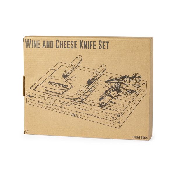 Wein und Käse Set Hiblux