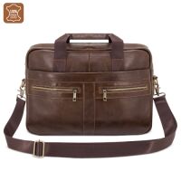 Leder Aktentasche Pierre Delone 40x29x7cm