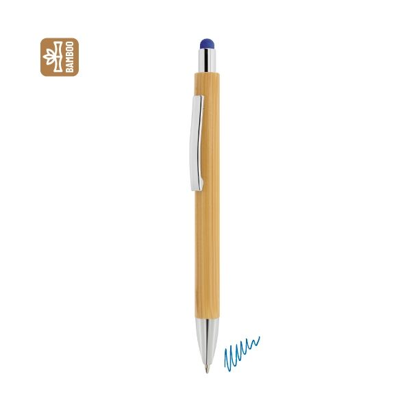 Bambus Kugelschreiber mit Stylus "Augsburg"