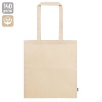 Bio Baumwolltasche mit langen Henkeln 38x42cm