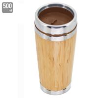 Thermobecher aus Bambus "Cue" 500ml