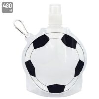 Faltbare Flasche "Fußball" 480ml