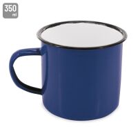 Emaille-Tasse "Retro" 350ml