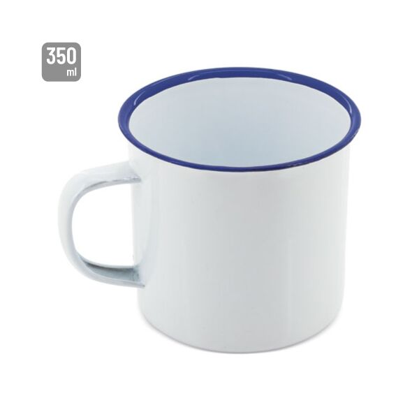 Emaille-Tasse "Retro" Sublimation 350ml