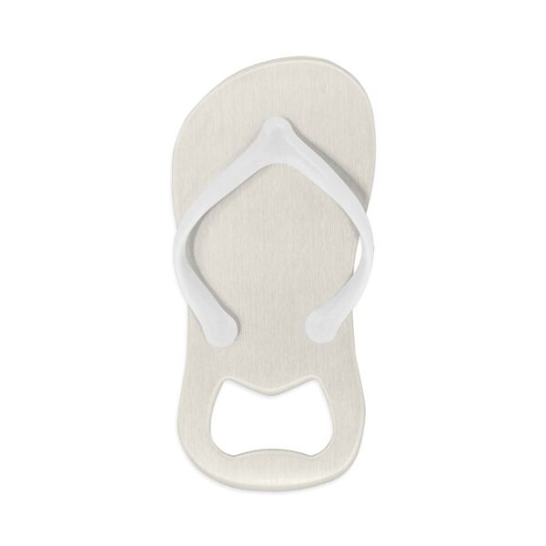 Flaschenöffner Flip-Flop (weiß)
