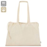 BIO Baumwolltragetasche mit Zugkordel 53x37cm (natur)