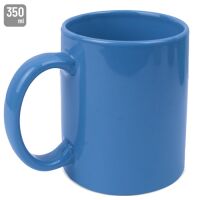 Keramiktasse "Luna" 330ml navy blau