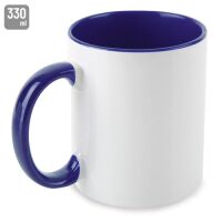 Keramiktasse Sublimation "Cartagena" 330ml (blau)