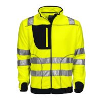 ProJob | 6303 Fleece Jacke En Iso20471 Klasse 3/2