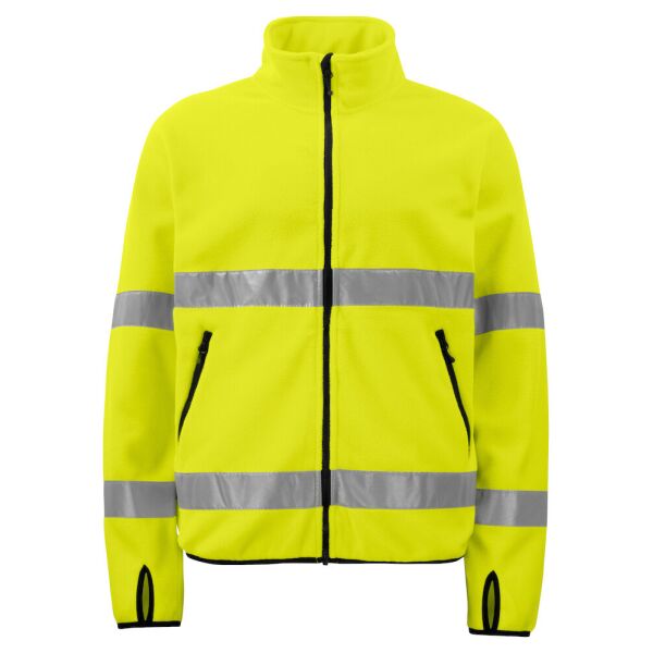 ProJob | 6327 Fleece Jacke En Iso 20471 Klasse 3