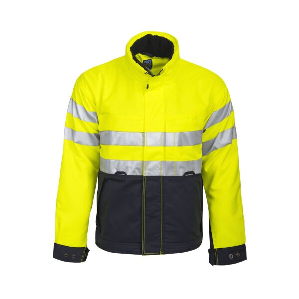 ProJob | 6407 Gefütterte Jacke En Iso 20471 Klasse 3