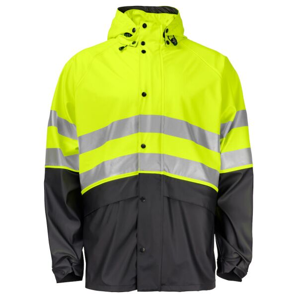 ProJob | 6431 Regenjacke En Iso 20471 Klasse 3/2