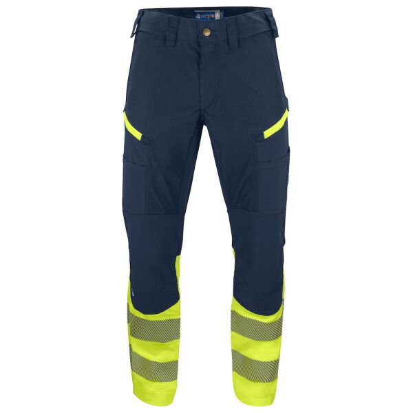 ProJob | 6528 Stretch Hose En Iso 20471 Klasse 1