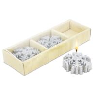 Schneekristall Kerzenset "Finnland"