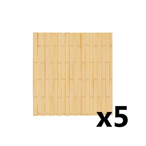 Untersetzer aus Bambus "Caithe" (5er Pack)